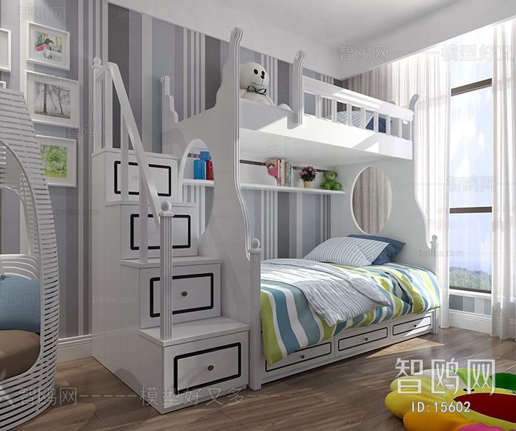 Idyllic Style Simple European Style Children's Room