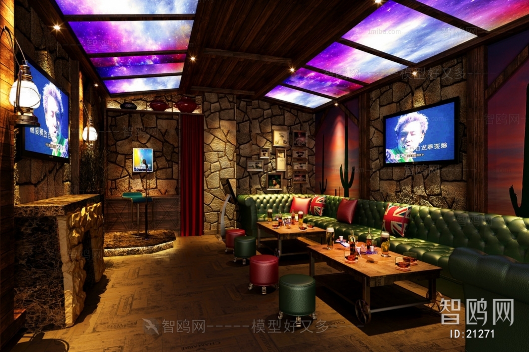 Industrial Style Ktv  Bar