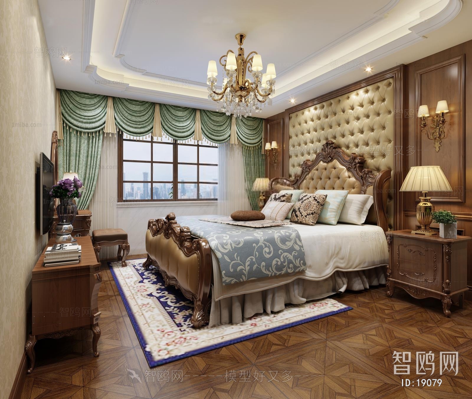 European Style Bedroom