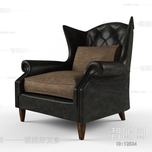 European Style Single Sofa