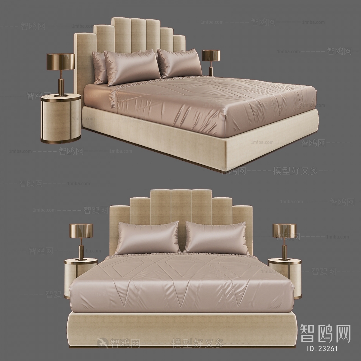 Modern Double Bed