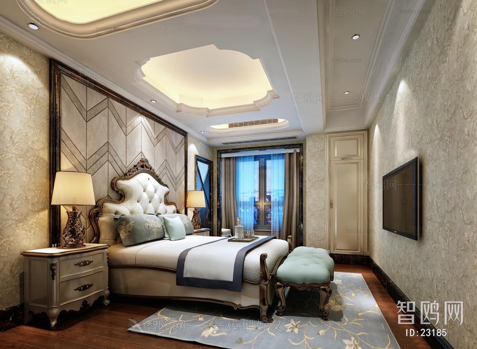 European Style Bedroom