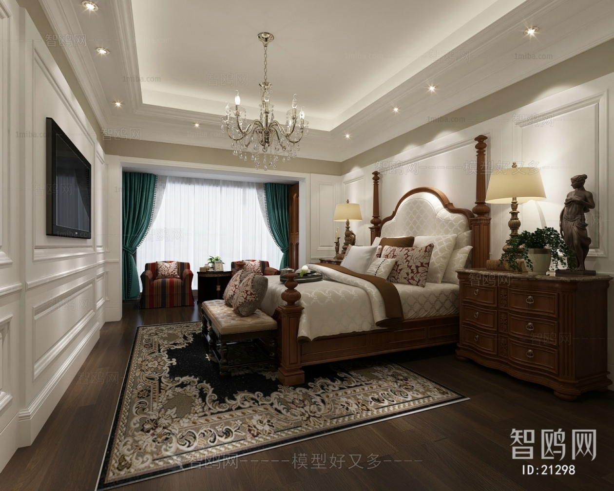 European Style Bedroom