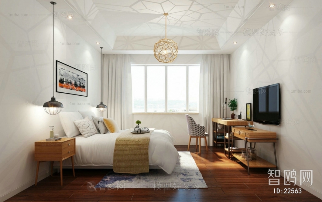 Modern Nordic Style Bedroom