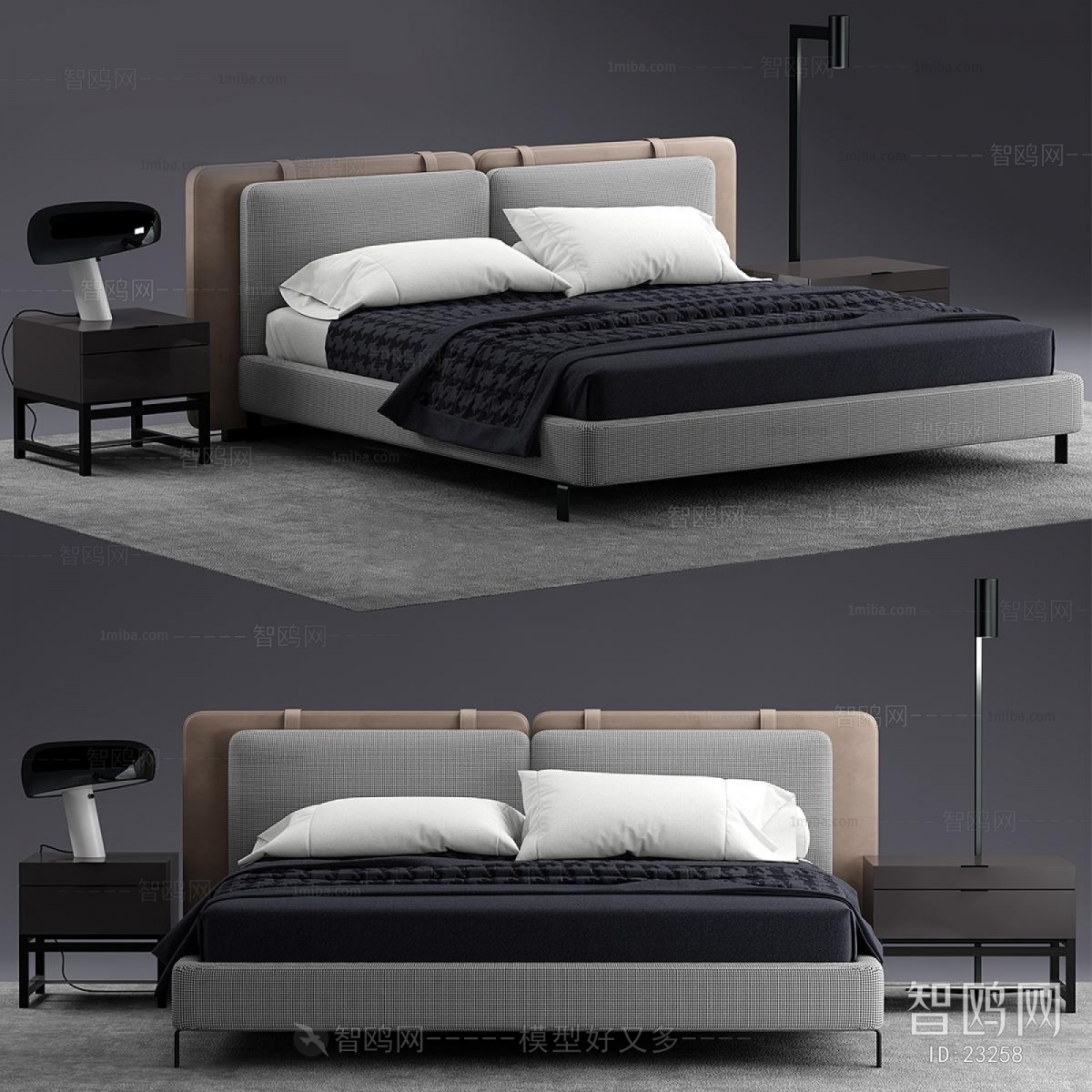 Modern Double Bed