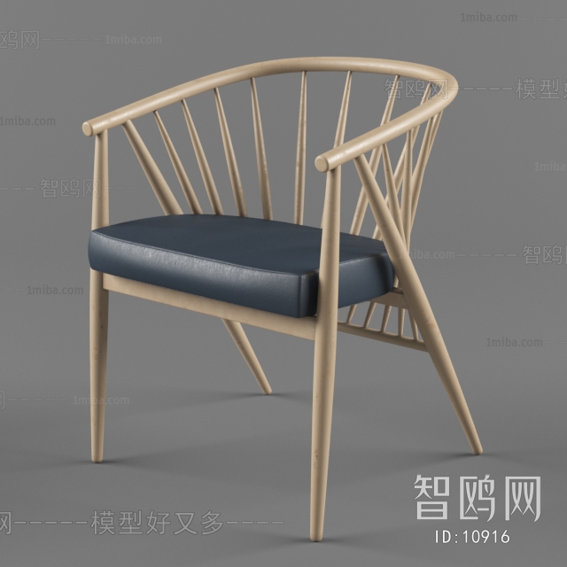 Modern Nordic Style New Chinese Style Lounge Chair