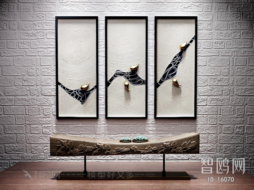 Modern Post Modern Style New Chinese Style Painting