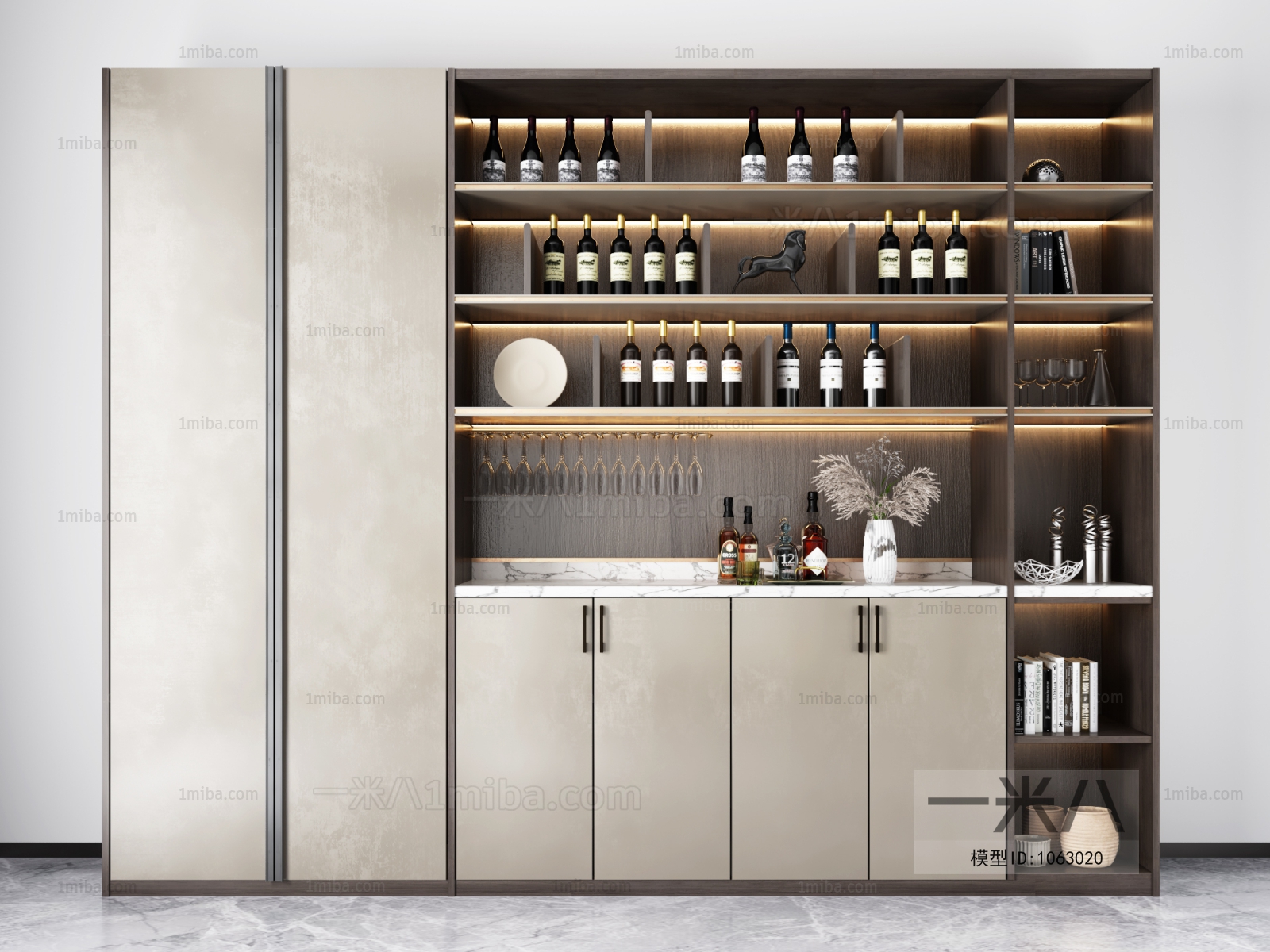 Modern Wine Cabinet