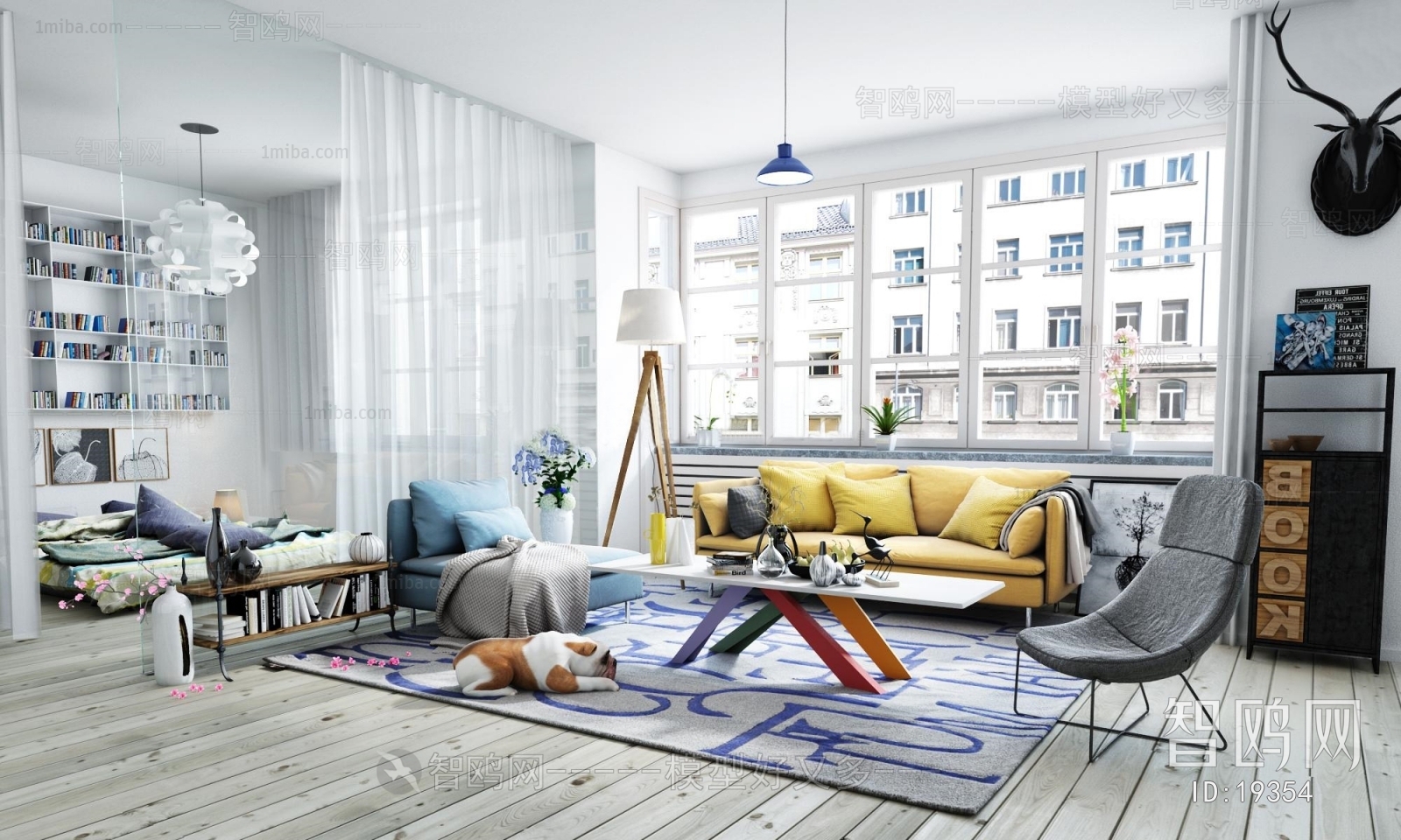 Modern Nordic Style A Living Room
