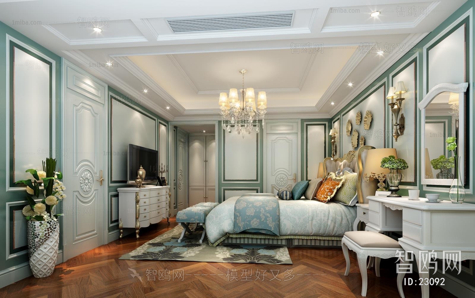 European Style Bedroom