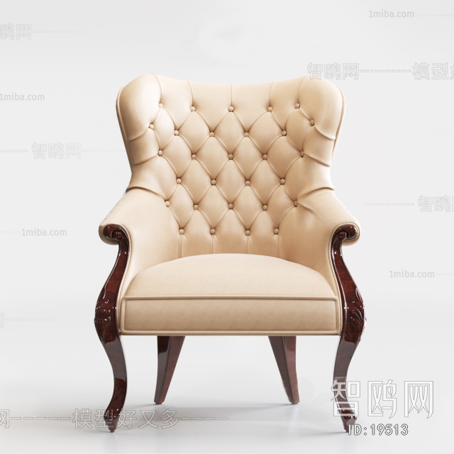 美式欧式单椅
