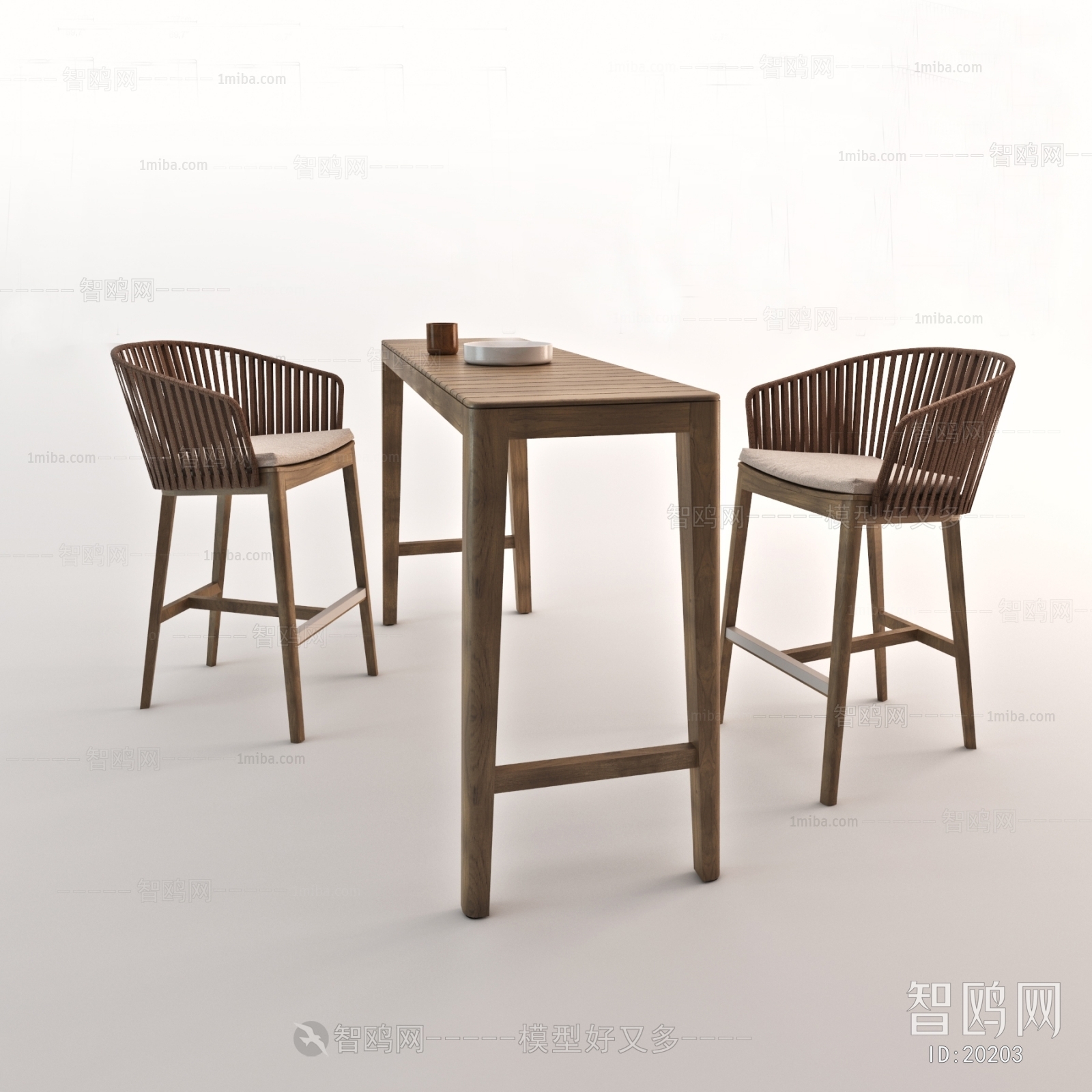 Modern Nordic Style Leisure Table And Chair