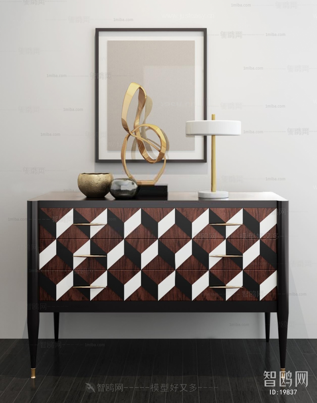 Modern Side Cabinet/Entrance Cabinet