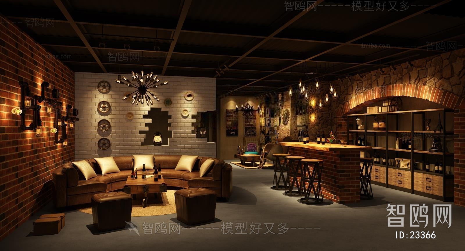 Industrial Style Ktv  Bar