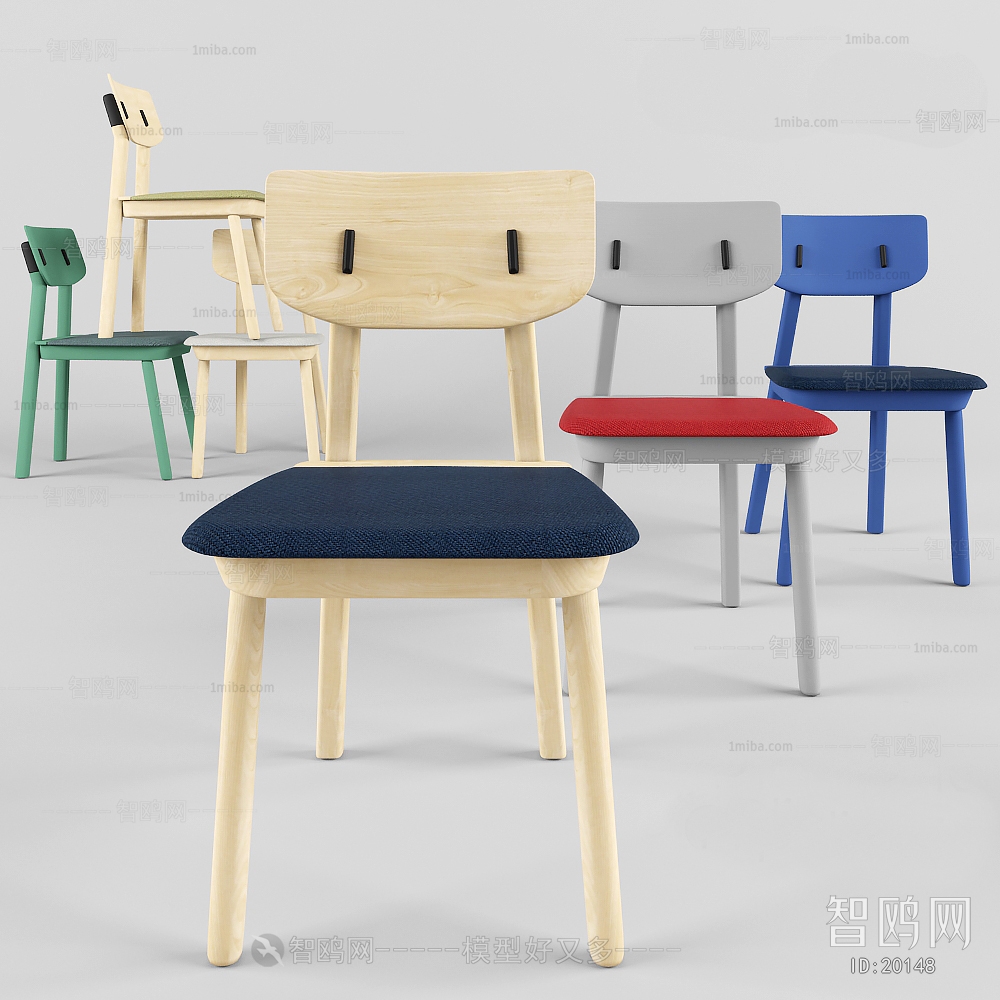 Modern Nordic Style Single Chair