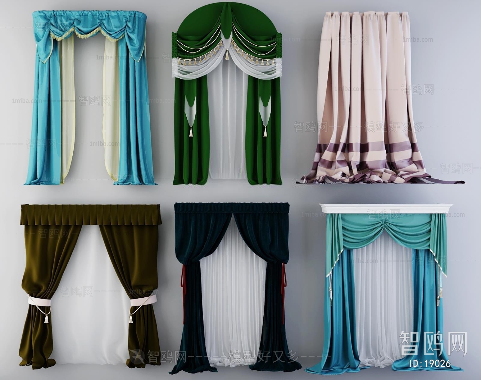 Modern European Style The Curtain
