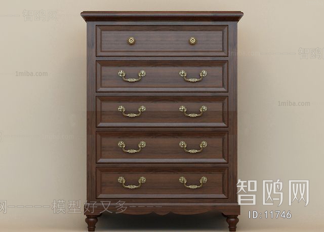 American Style Simple European Style Shoe Cabinet/drawer Cabinet