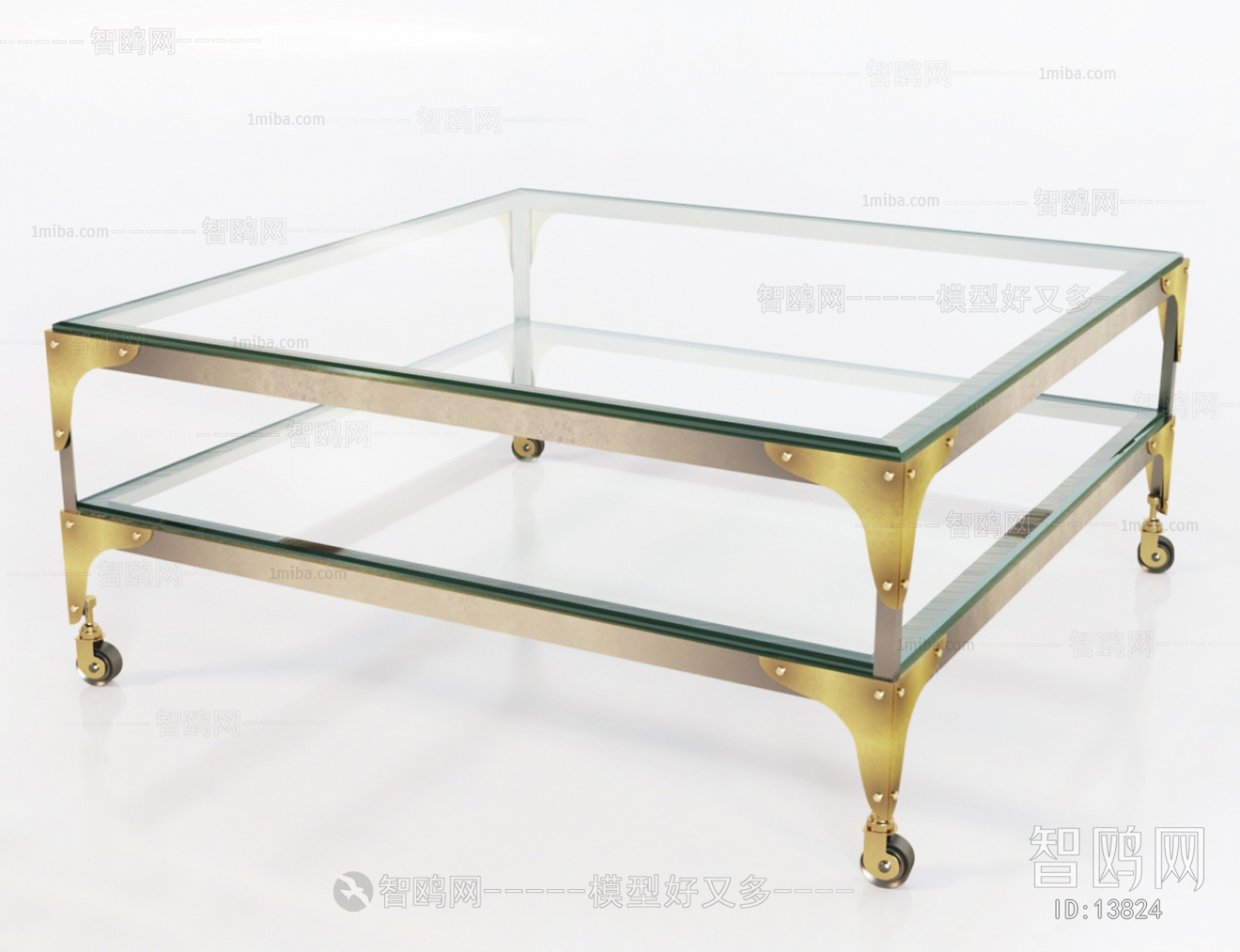 Modern American Style Simple Style Coffee Table