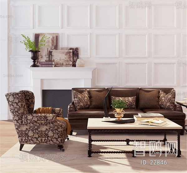 American Style Sofa Combination