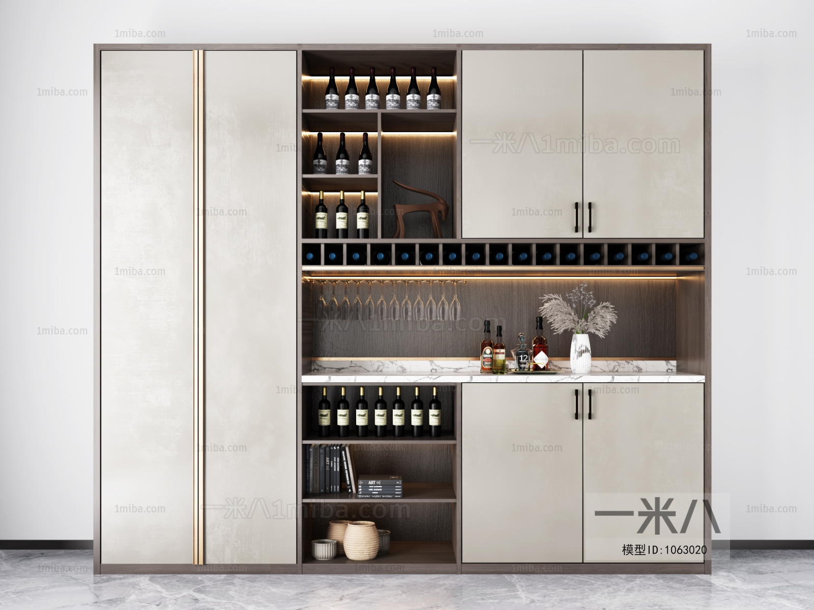 Modern Wine Cabinet