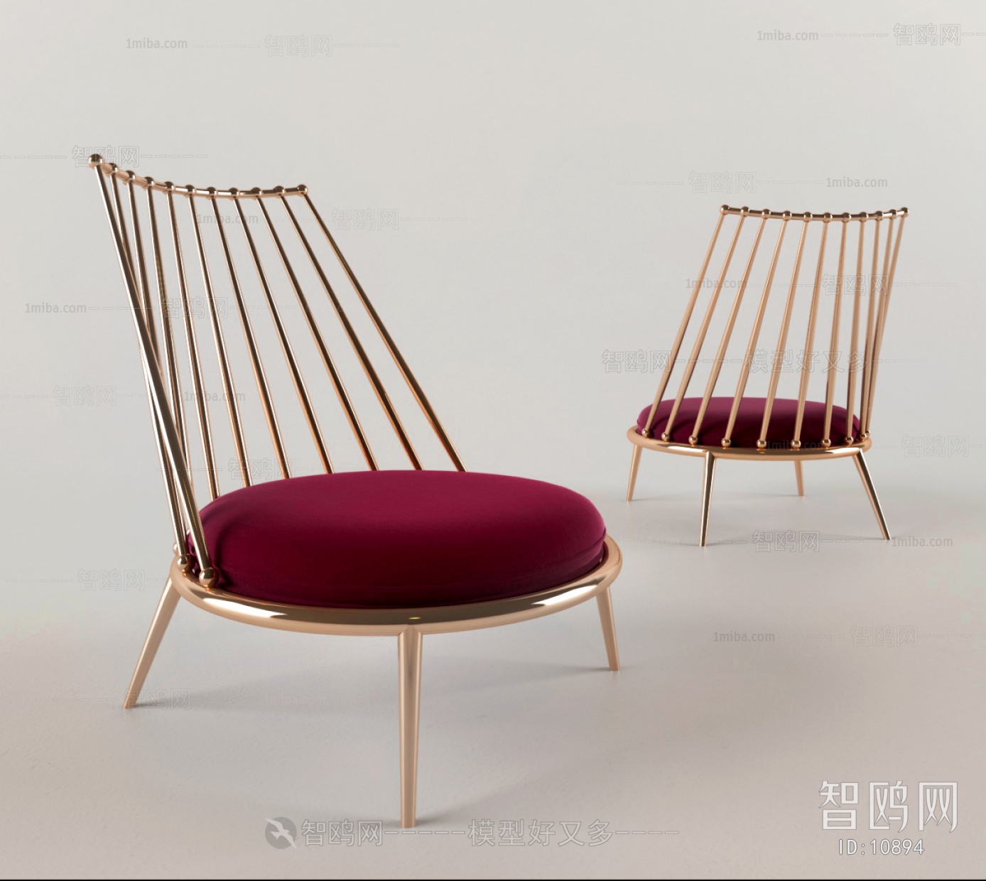 Modern Nordic Style Lounge Chair