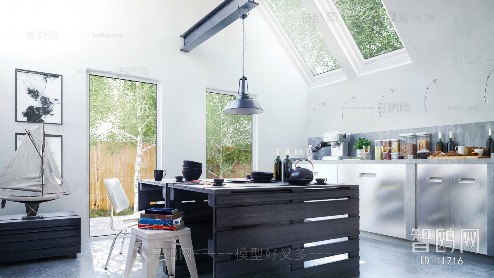 Modern Nordic Style The Kitchen