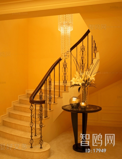 European Style Stair Balustrade/elevator