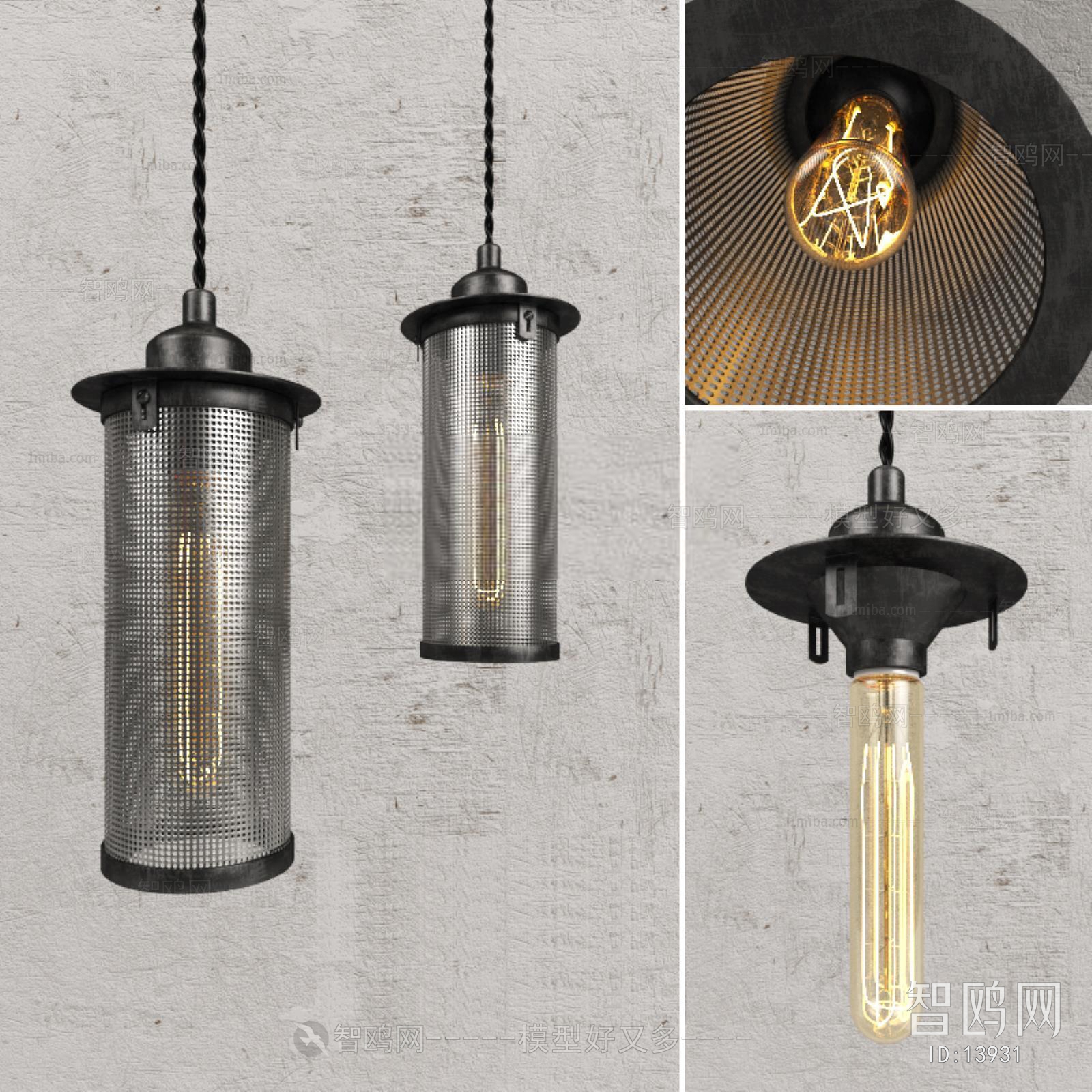 LOFT Industrial Style Droplight