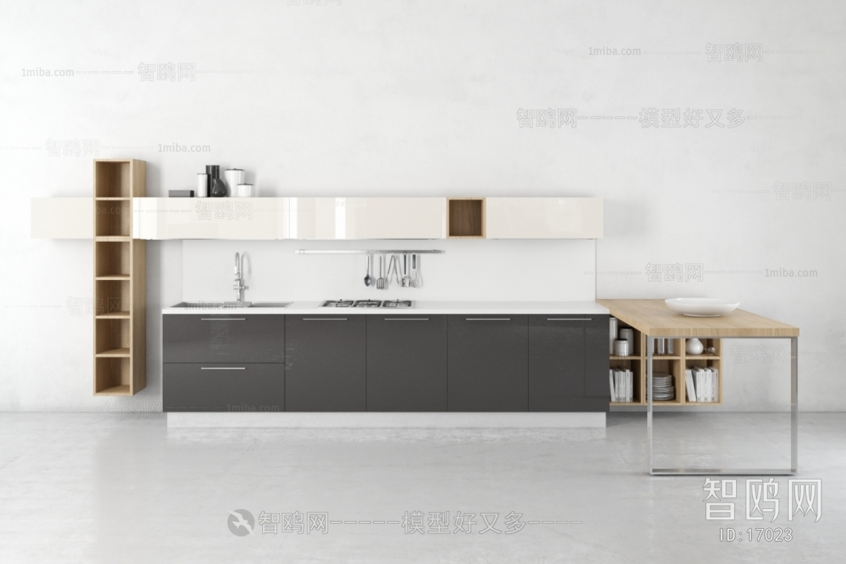 Modern The Kitchen