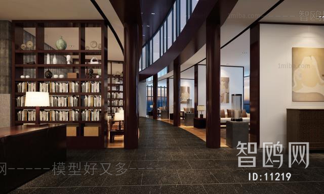 现代新中式书店