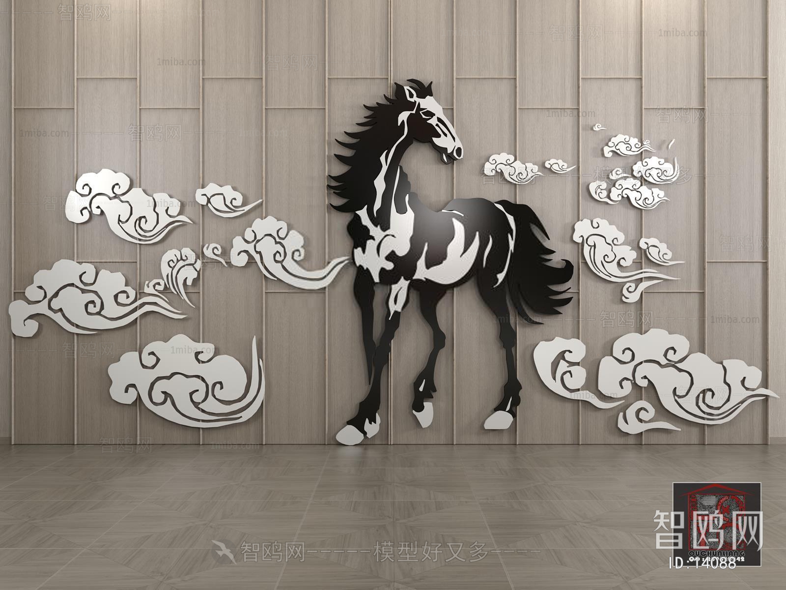 Modern New Chinese Style Wall Decoration