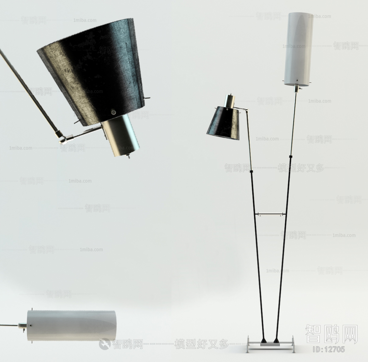 Industrial Style Nordic Style Floor Lamp