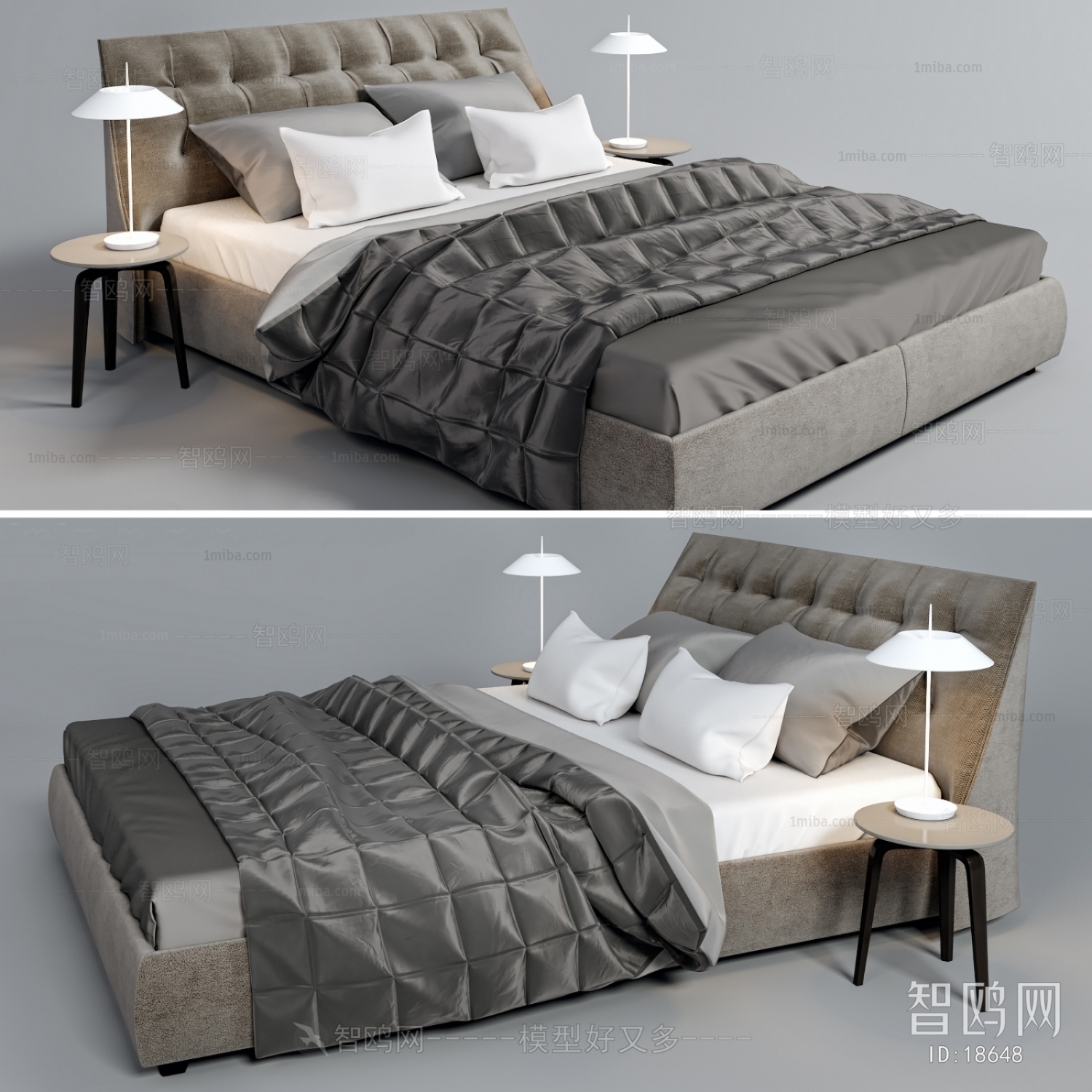 Modern Double Bed