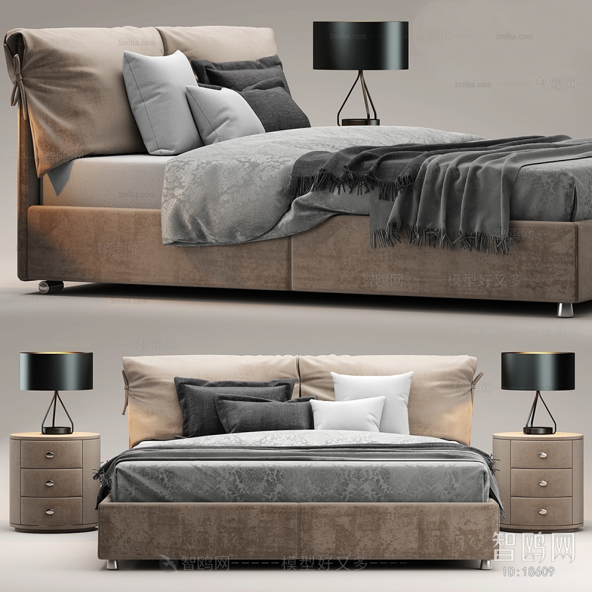 Modern Double Bed