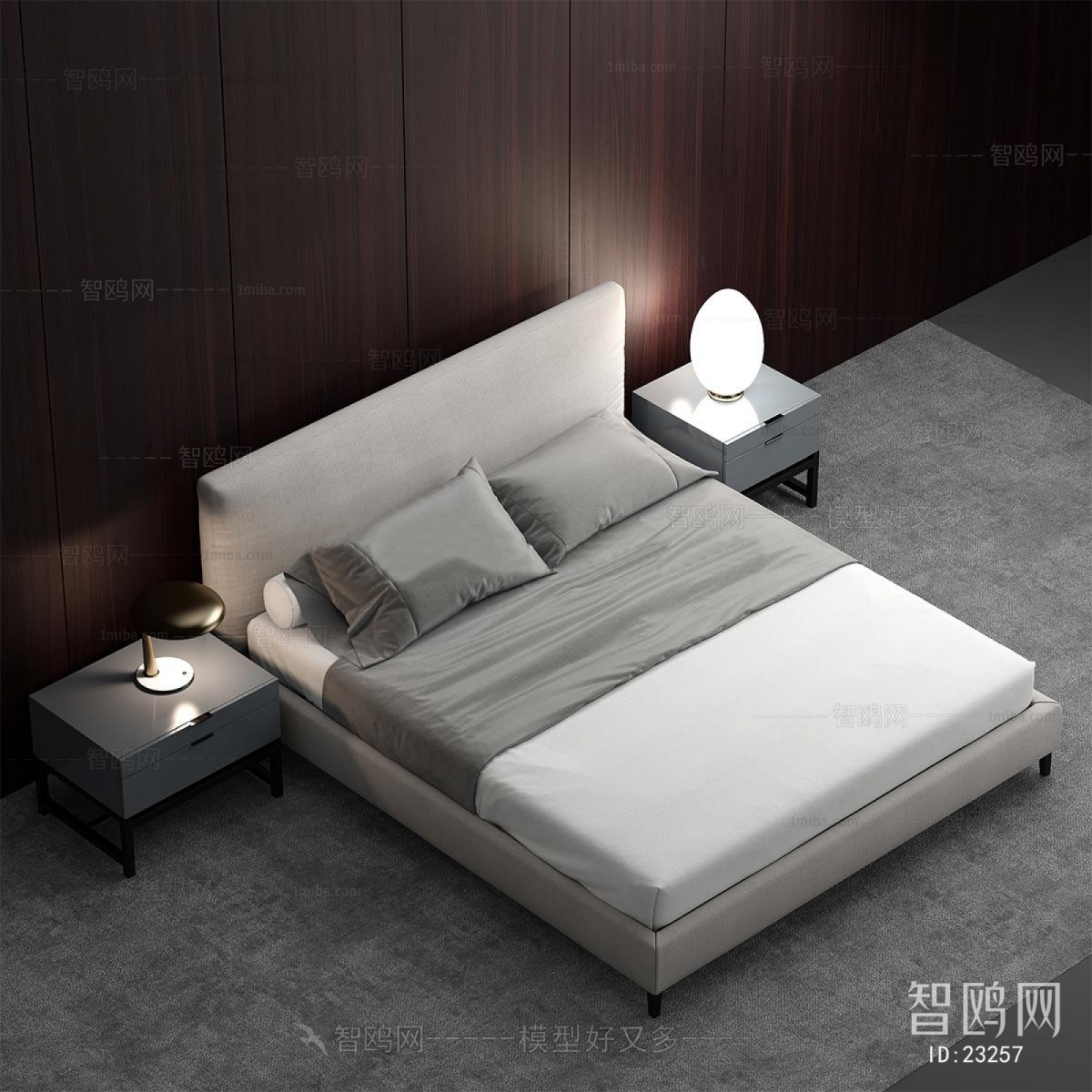 Modern Double Bed