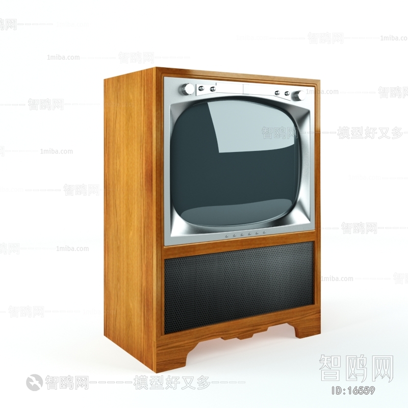 Retro Style TV Set