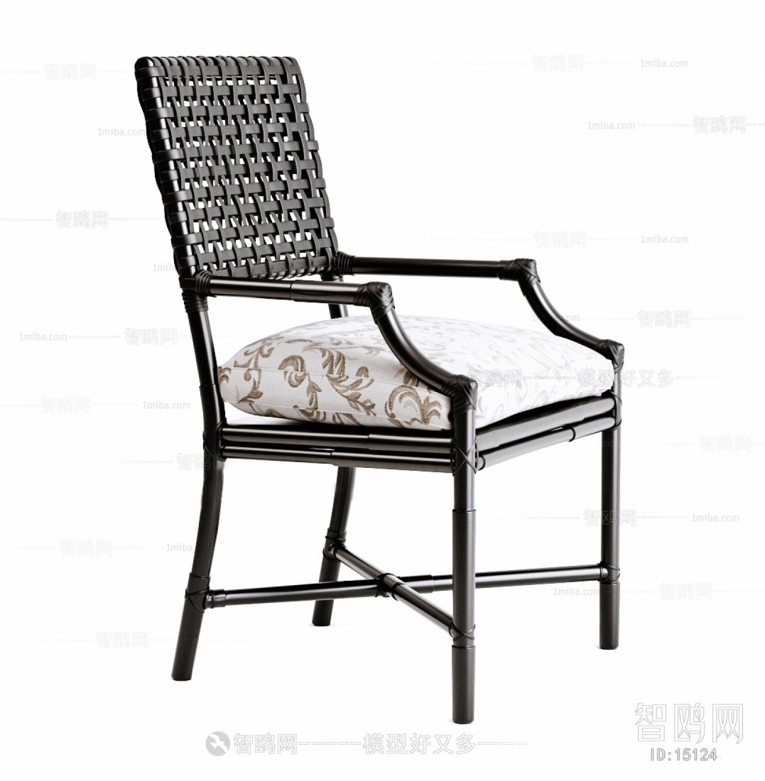 New Chinese Style Lounge Chair