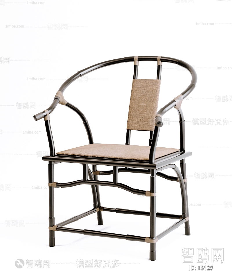 New Chinese Style Lounge Chair