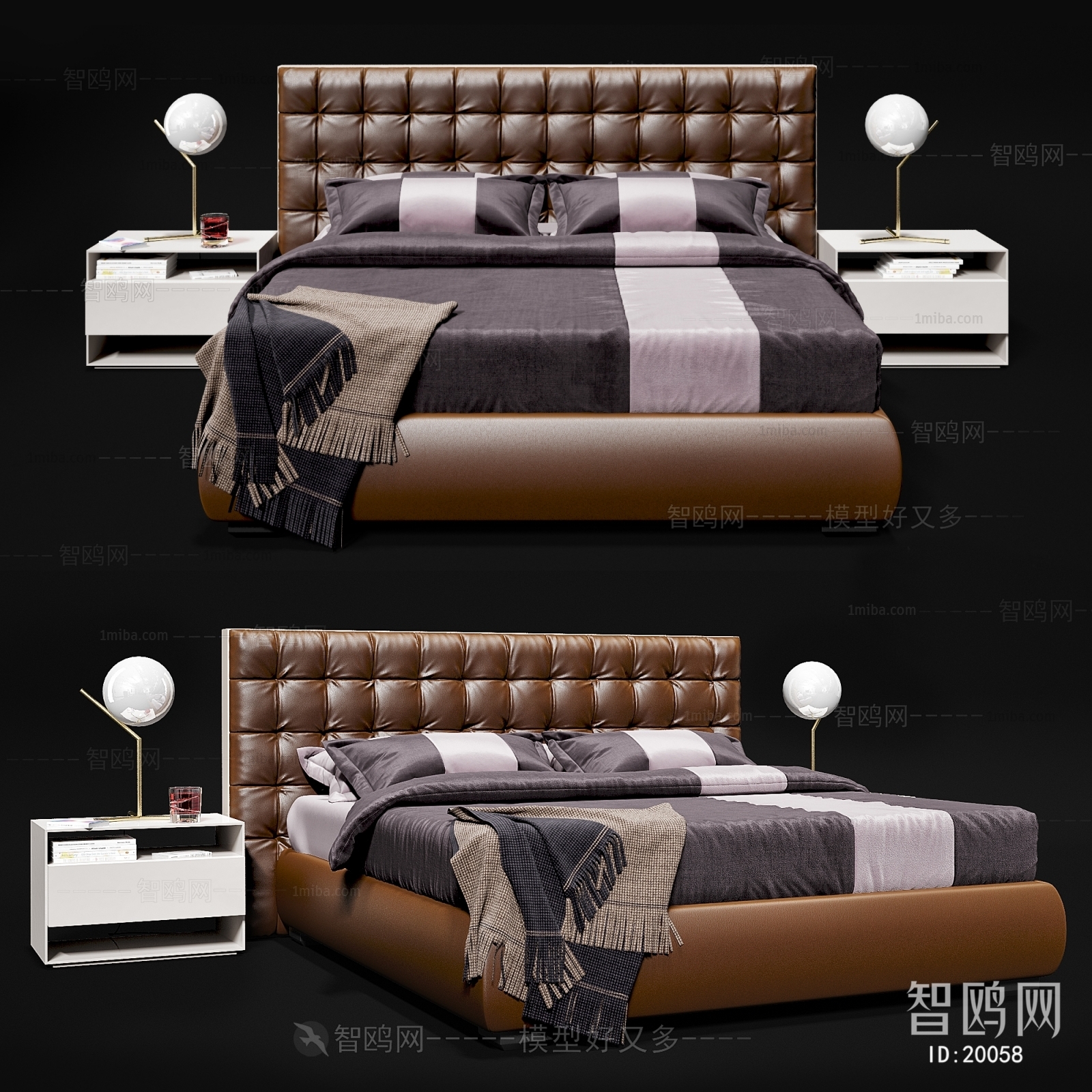 Modern Double Bed