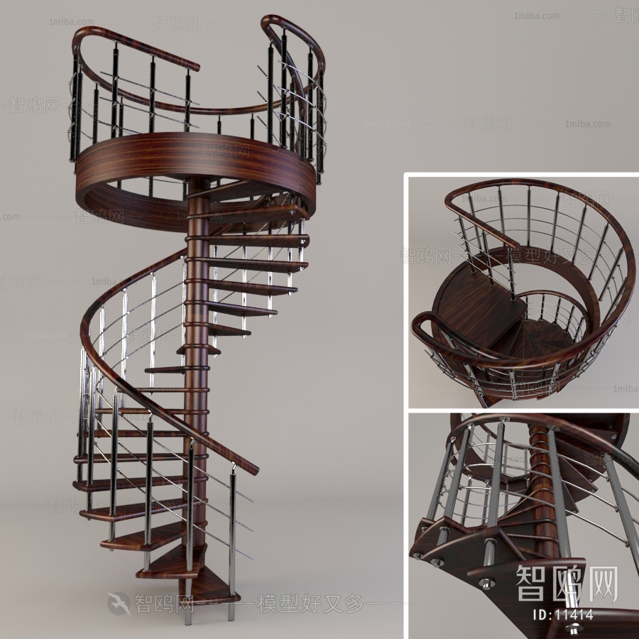 Modern Stair Balustrade/elevator