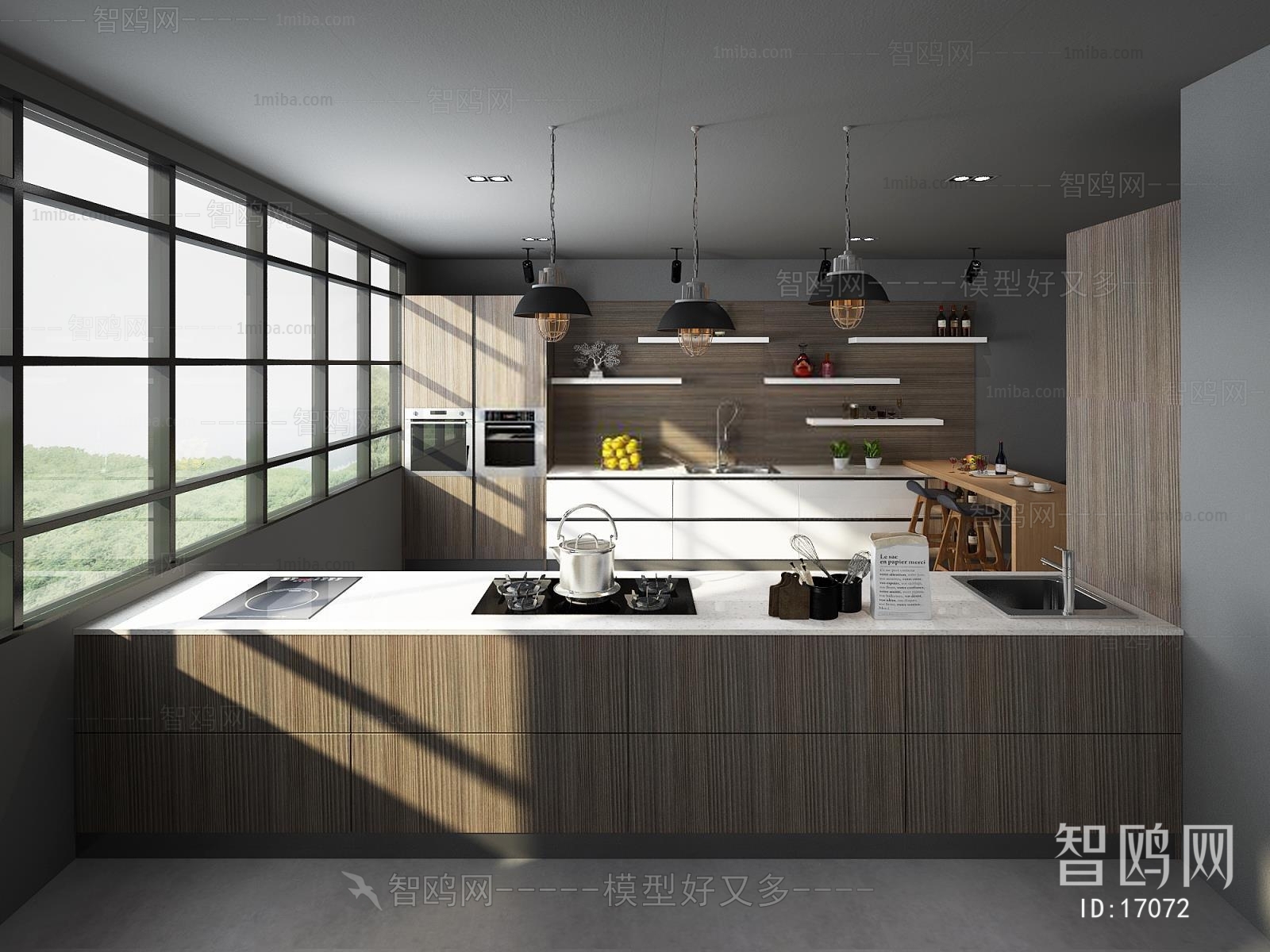 Modern The Kitchen