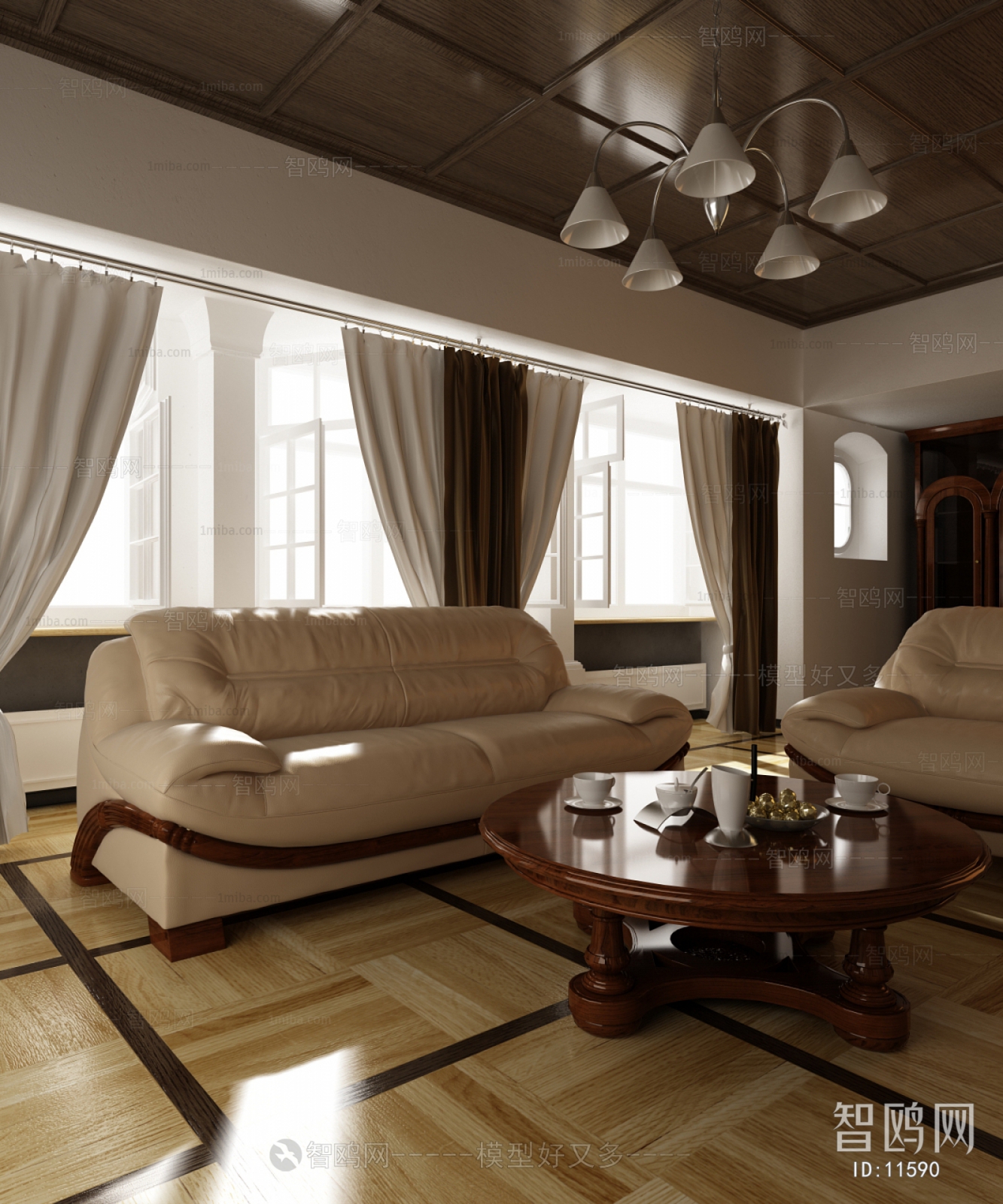 European Style Simple European Style A Living Room