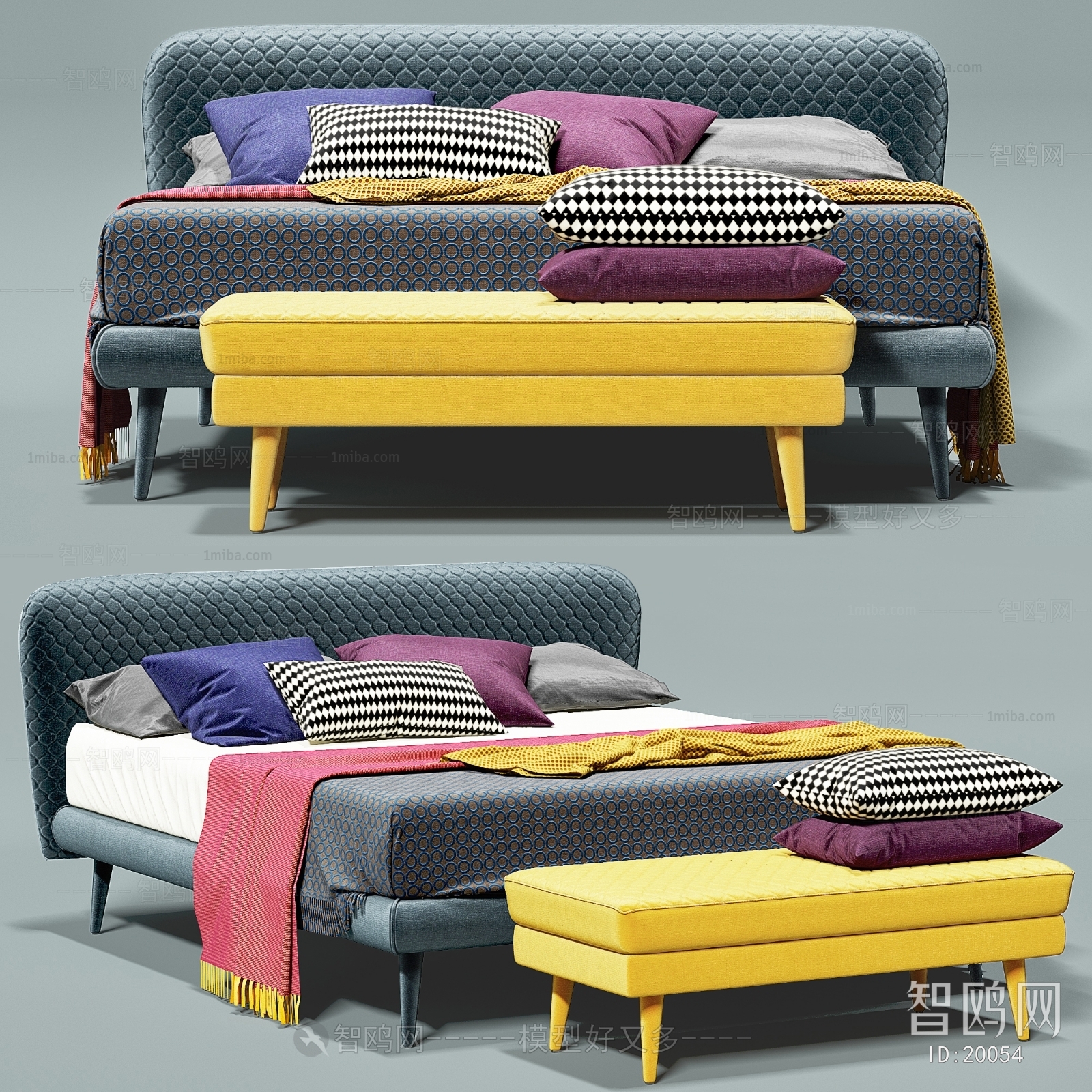 Modern Double Bed