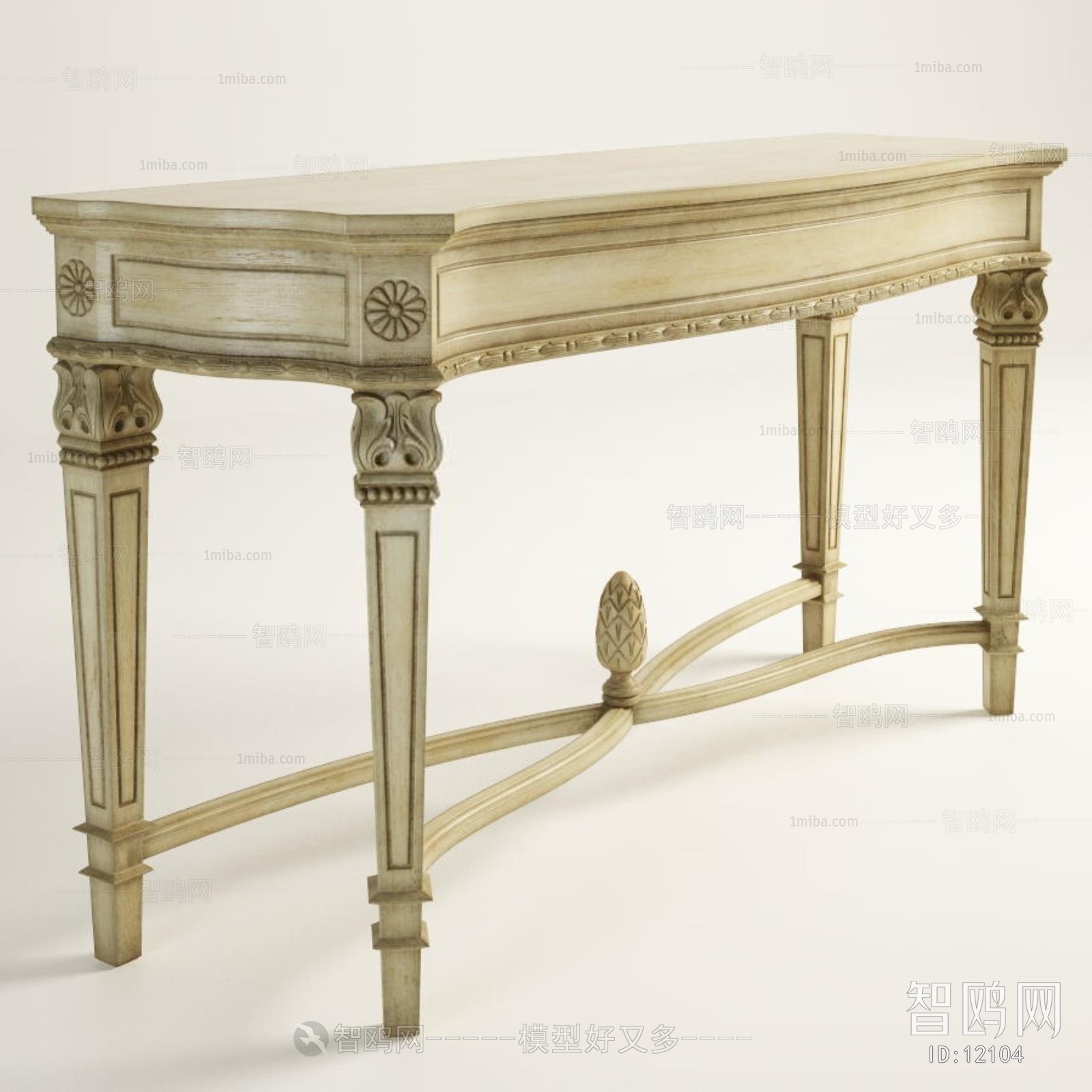 American Style French Style Console