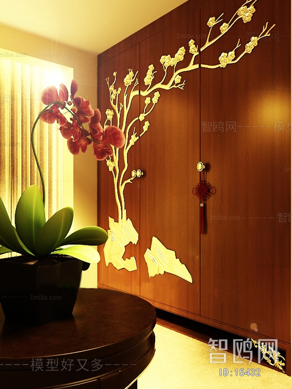 Modern New Chinese Style The Wardrobe