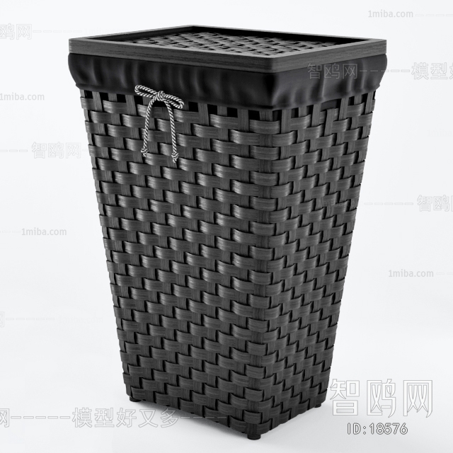 Modern Trash Can