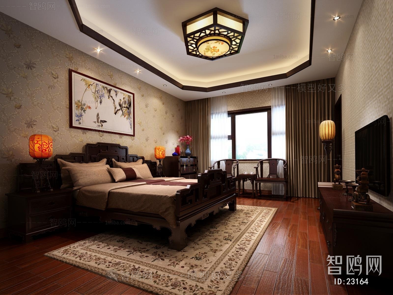 Chinese Style Bedroom