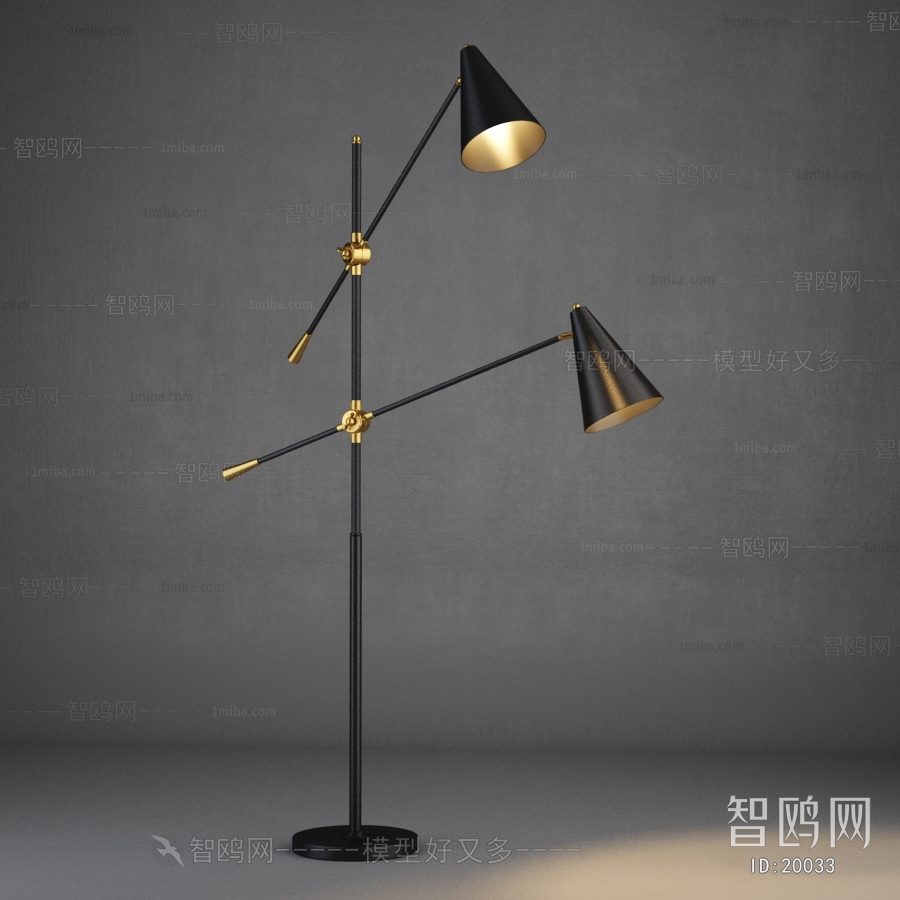 Modern American Style Floor Lamp