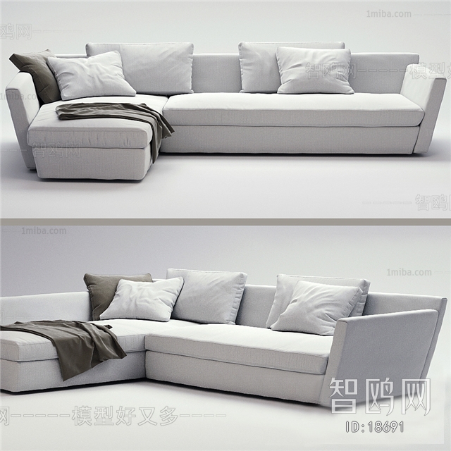 Modern Multi Person Sofa