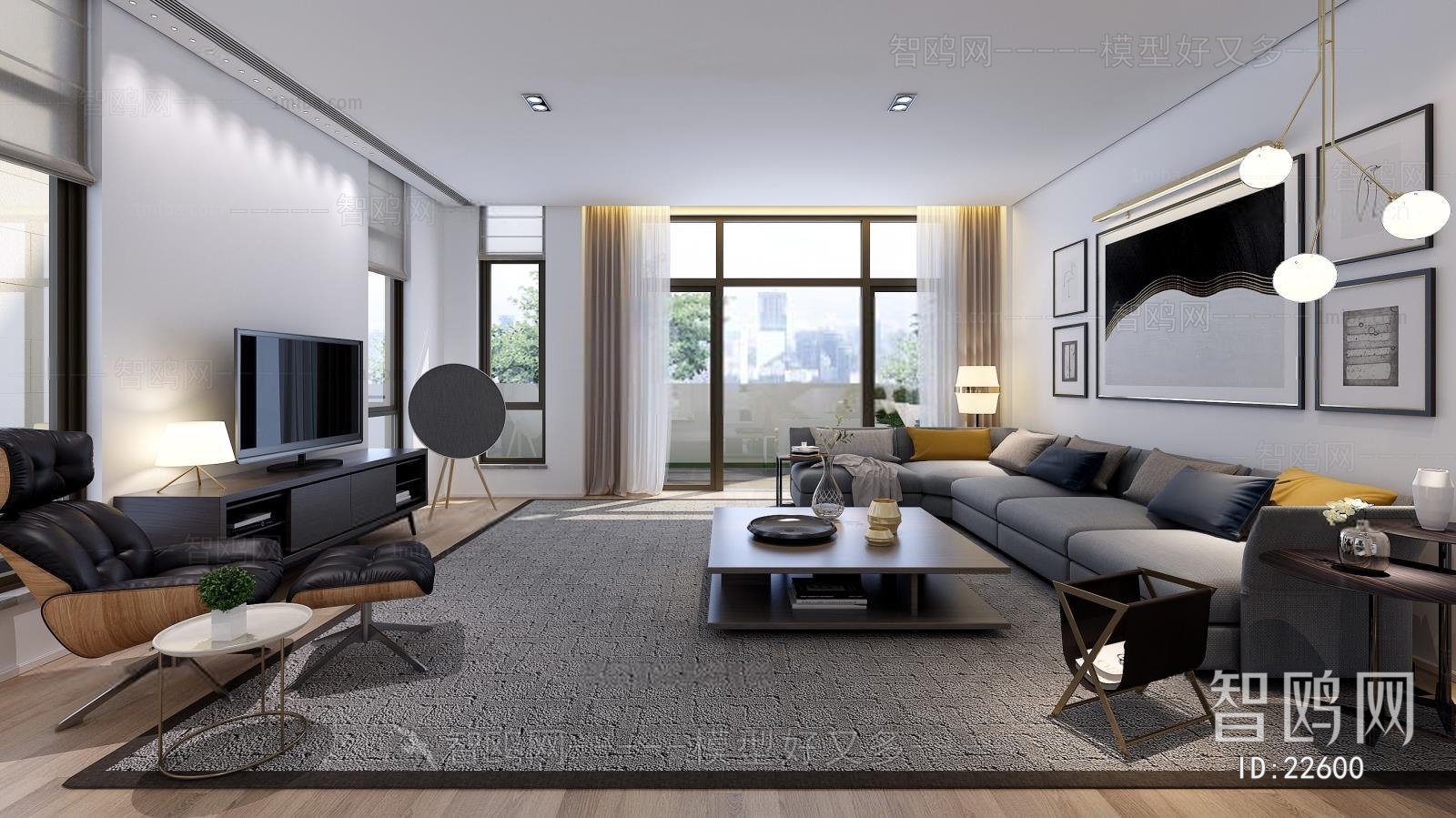 Modern A Living Room